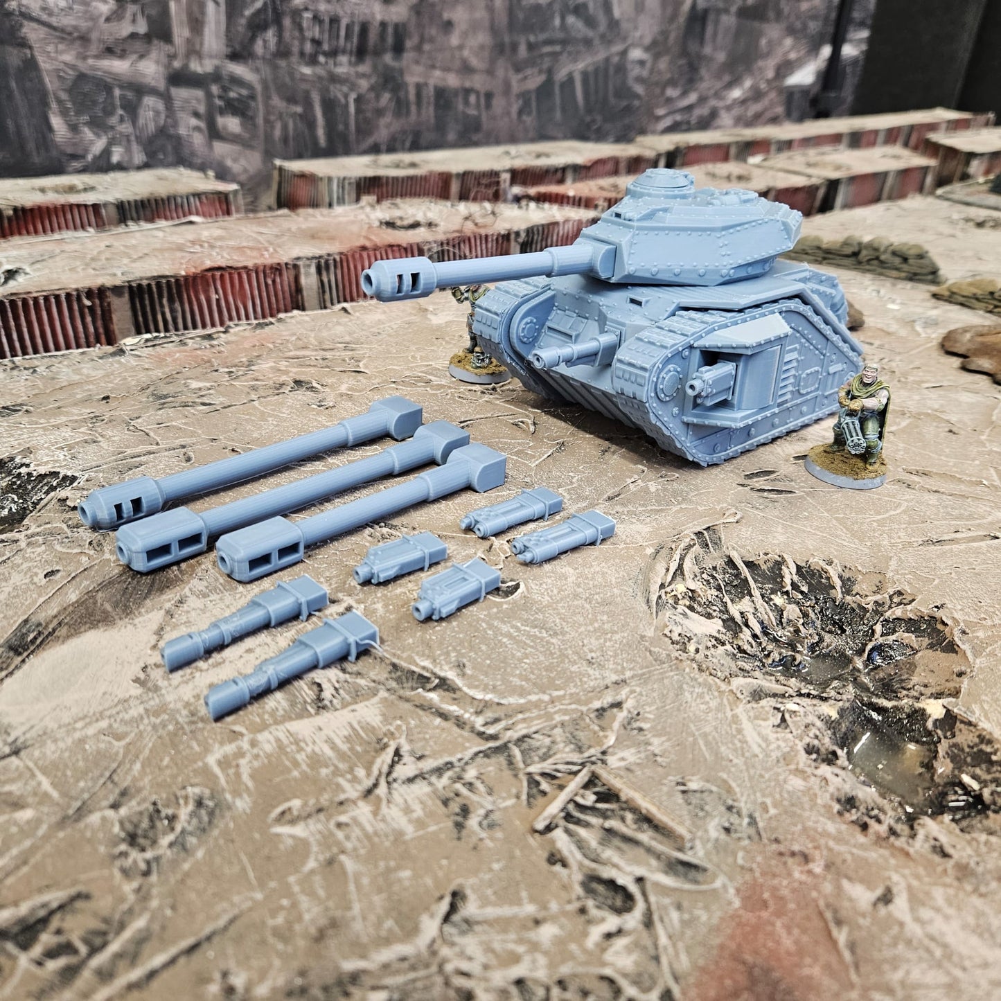 "Bulldog" V2 Medium Tank - FDM printed