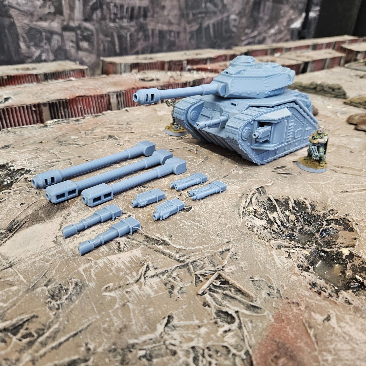 "Bulldog" V2 Medium Tank - FDM printed