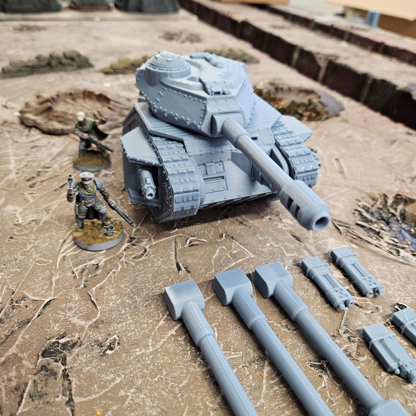 "Bulldog" V2 Medium Tank - FDM printed