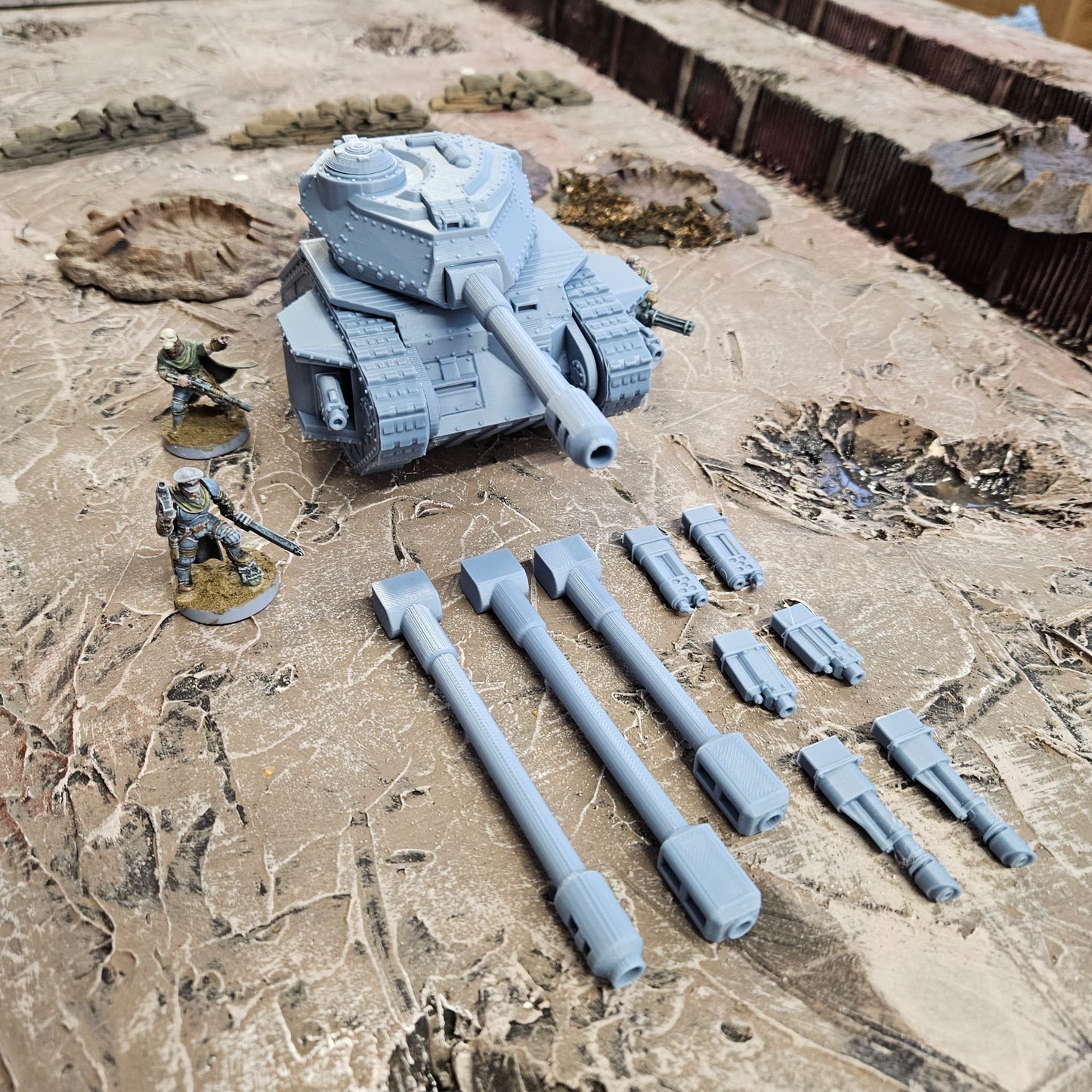 "Bulldog" V2 Medium Tank - FDM printed