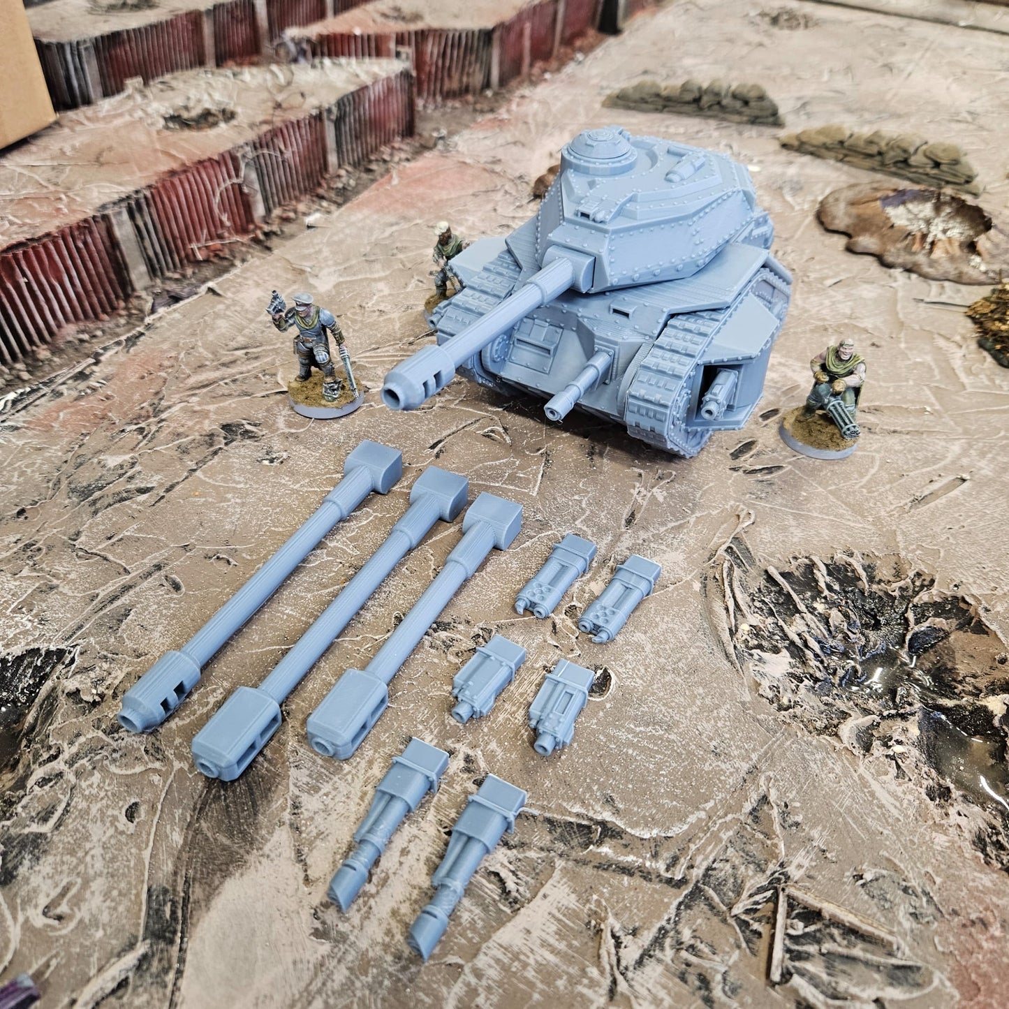 "Bulldog" V2 Medium Tank - FDM printed