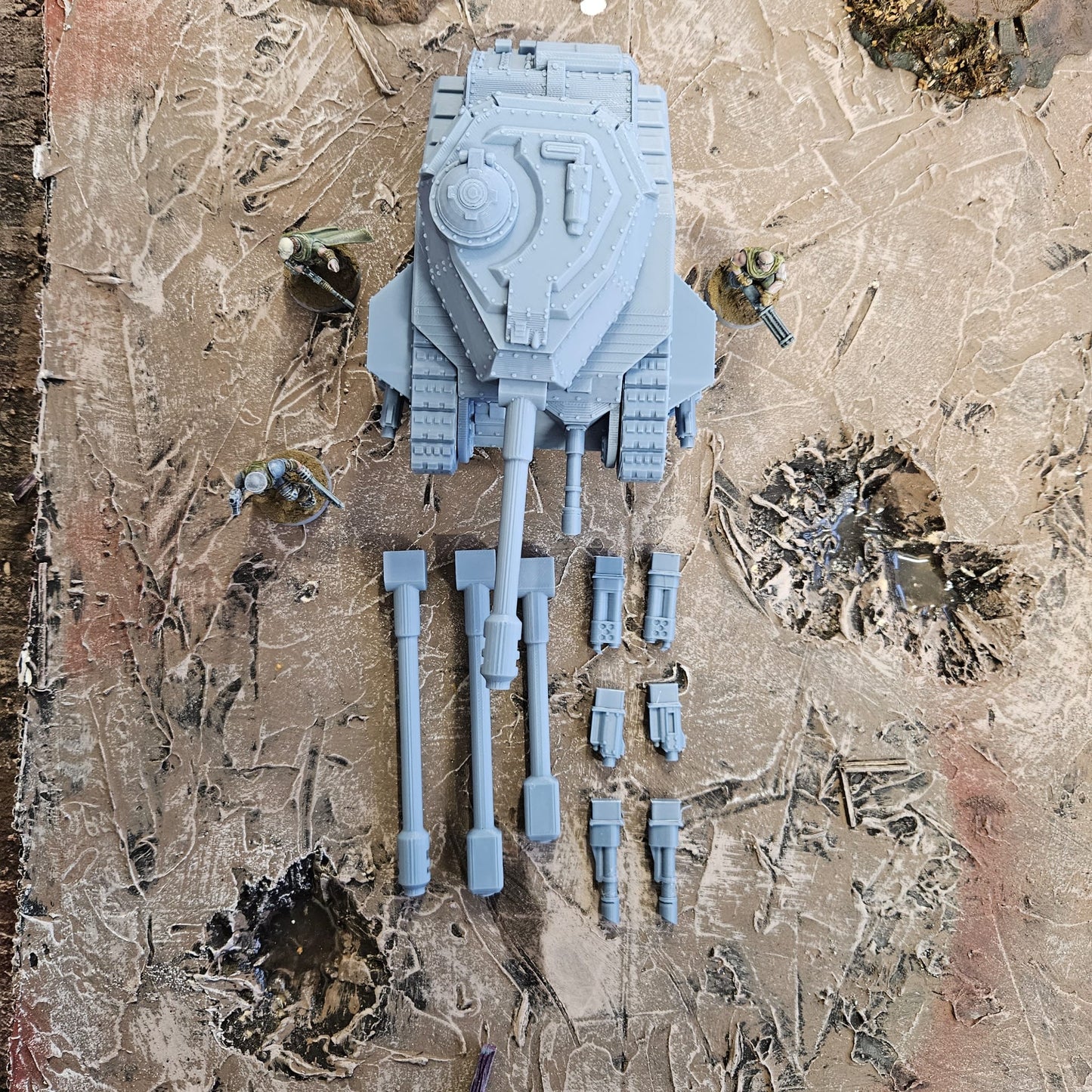 "Bulldog" V2 Medium Tank - FDM printed