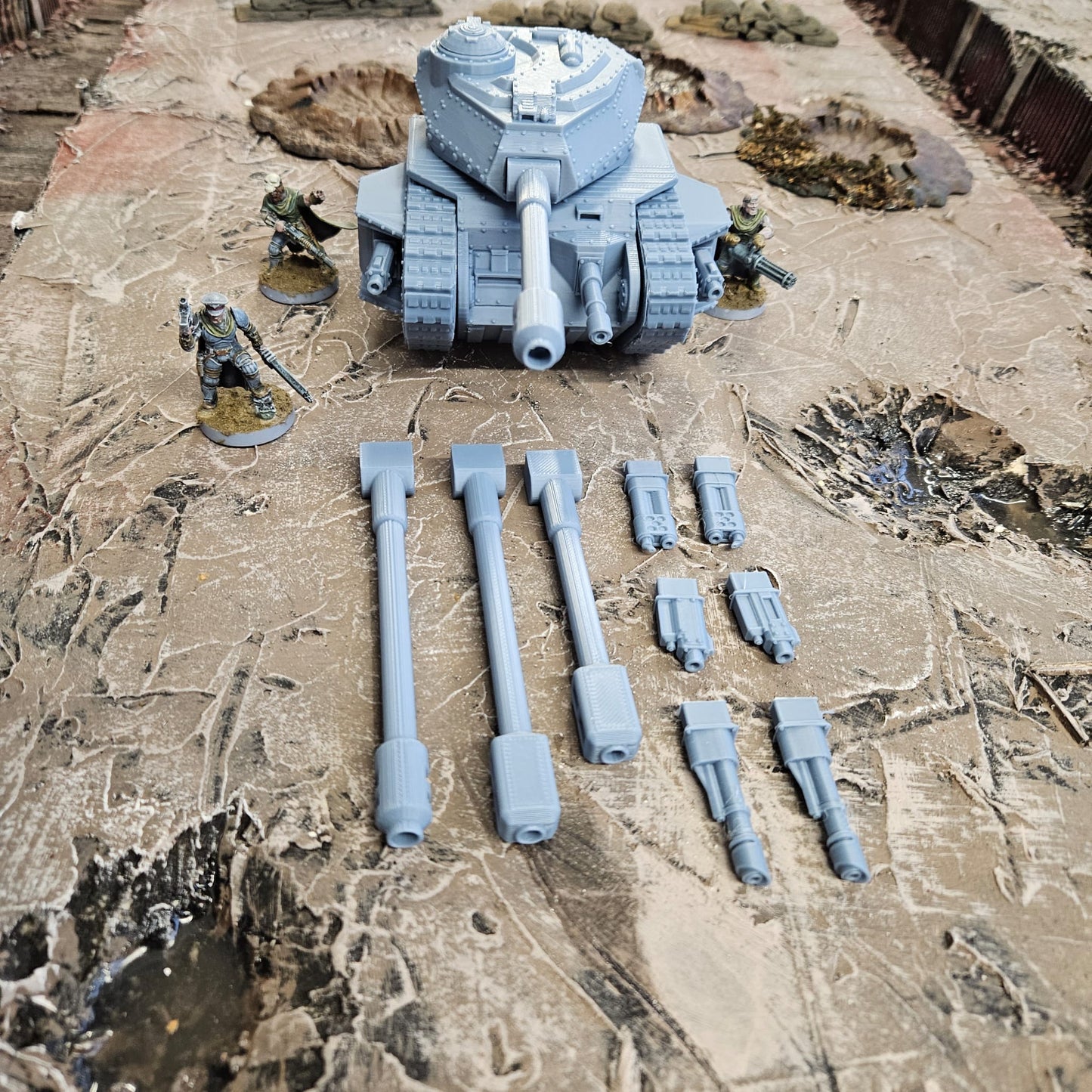 "Bulldog" V2 Medium Tank - FDM printed