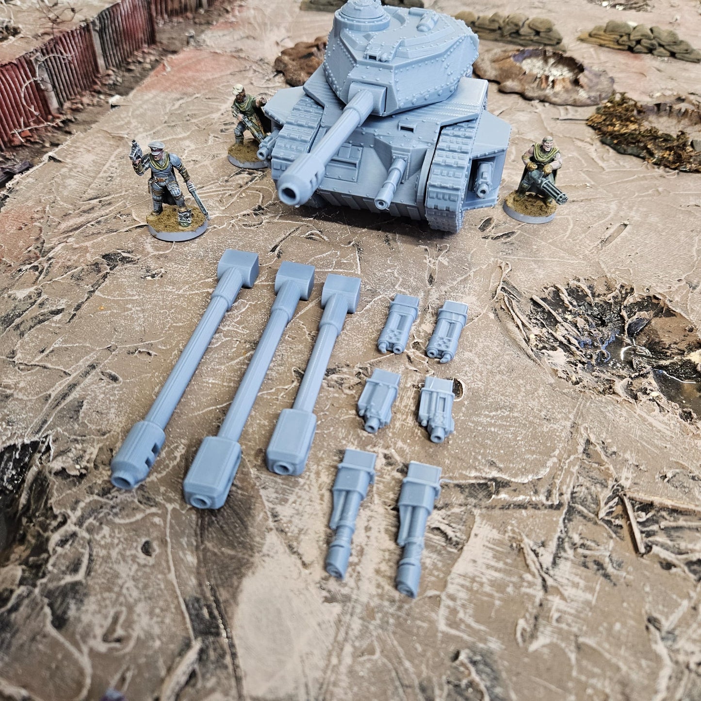 "Bulldog" V2 Medium Tank - FDM printed