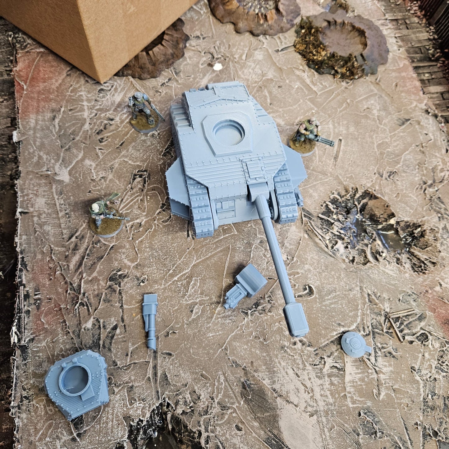 "Bulldog" V2 Medium Tank - FDM printed