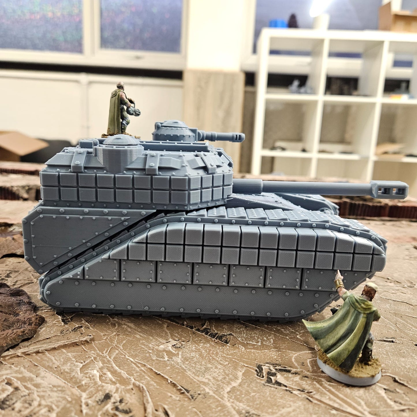 Imperial Heavy "Hippo" Tank. FDM Printed - Multiple Weapon Options.