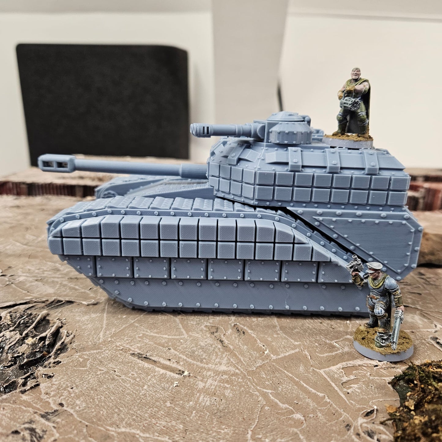 Imperial Heavy "Hippo" Tank. FDM Printed - Multiple Weapon Options.