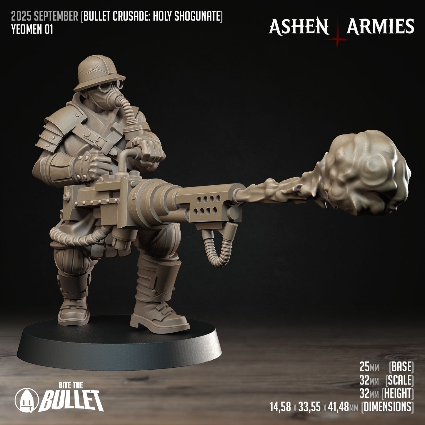 Bullet Crusade | Holy Shogunate - Yeomen - Trench Crusade Compatible