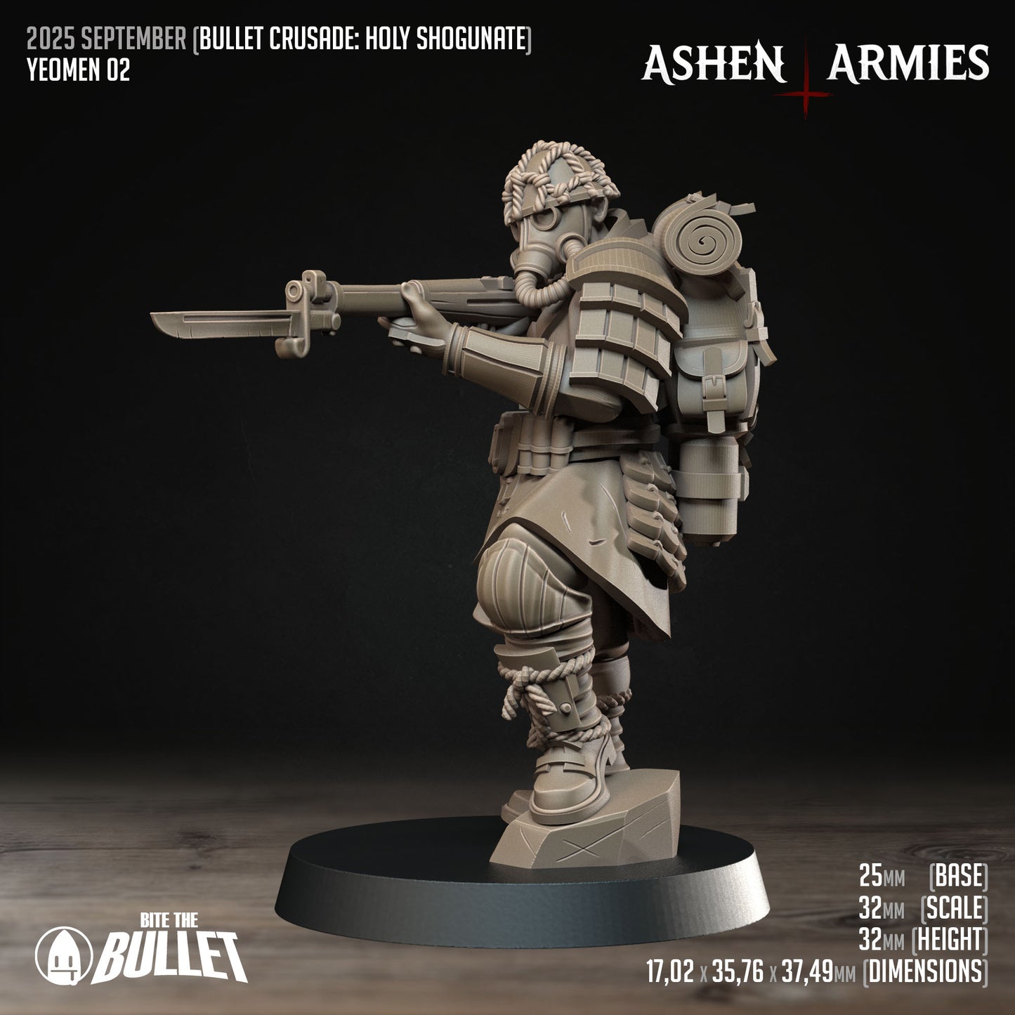 Bullet Crusade | Holy Shogunate - Yeomen - Trench Crusade Compatible