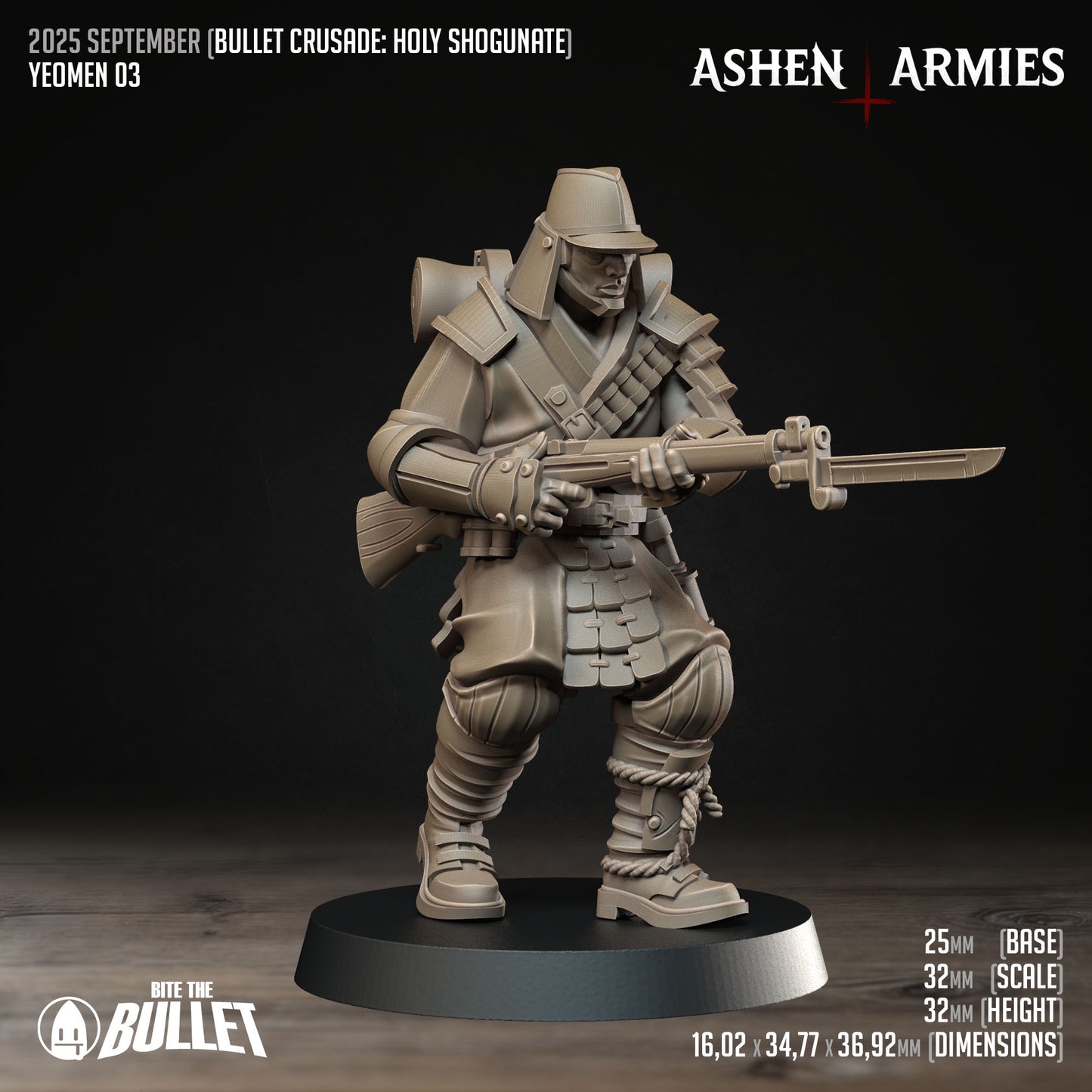 Bullet Crusade | Holy Shogunate - Yeomen - Trench Crusade Compatible