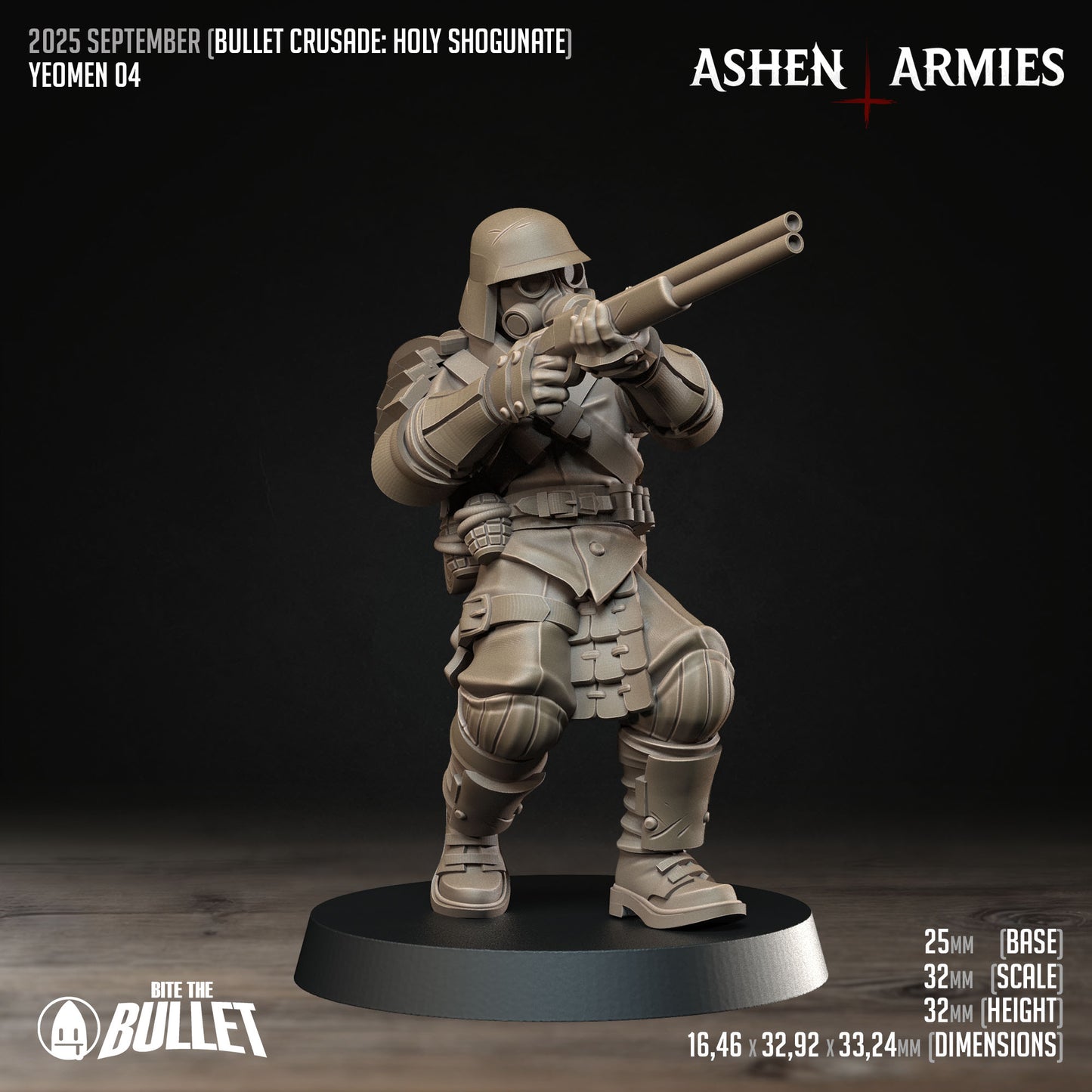 Bullet Crusade | Holy Shogunate - Yeomen - Trench Crusade Compatible