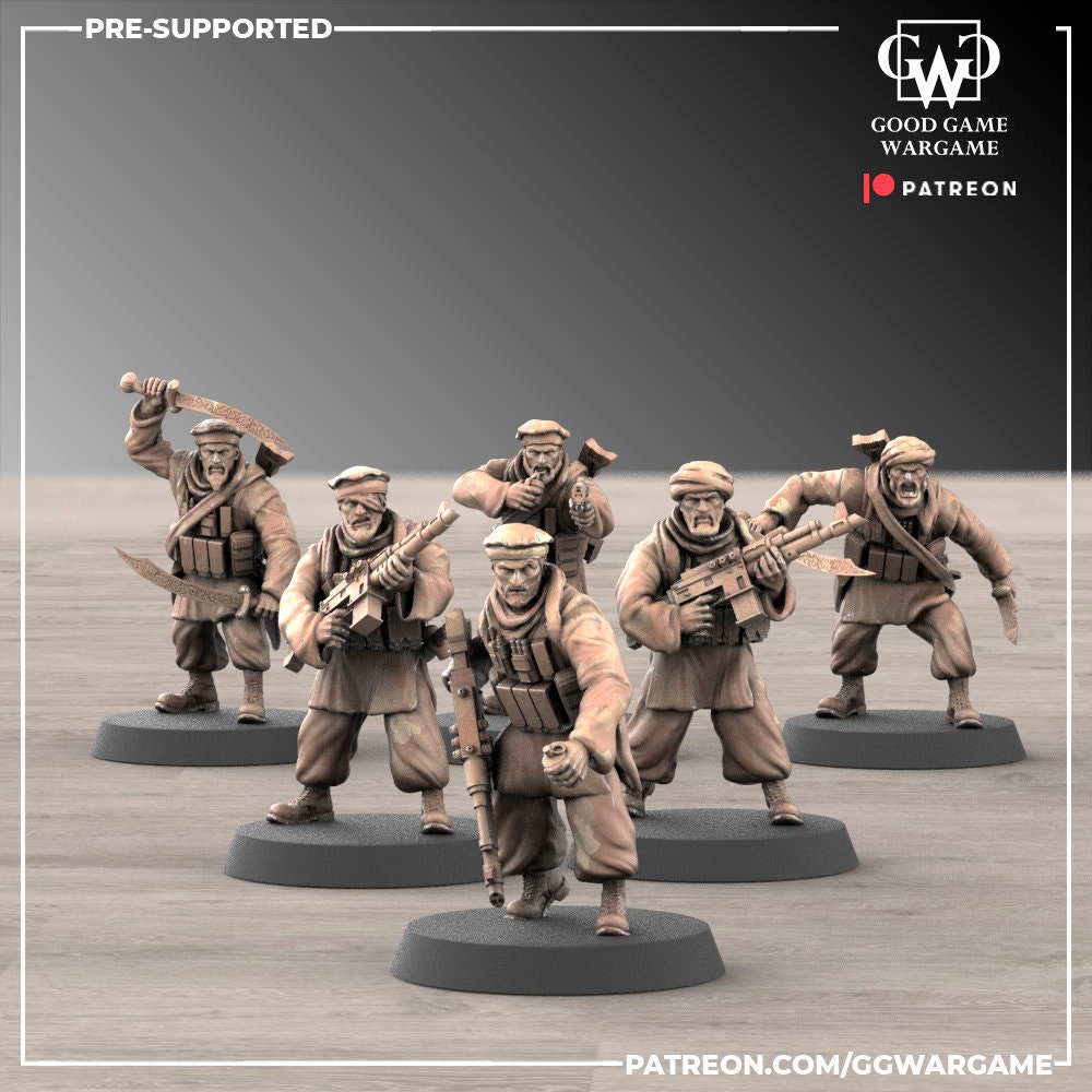 12 x Desert Warriors of the Imperial Division Guard