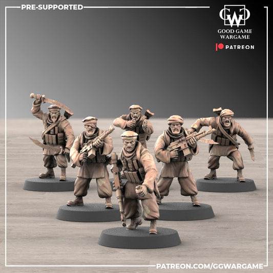 12 x Desert Warriors of the Imperial Division Guard