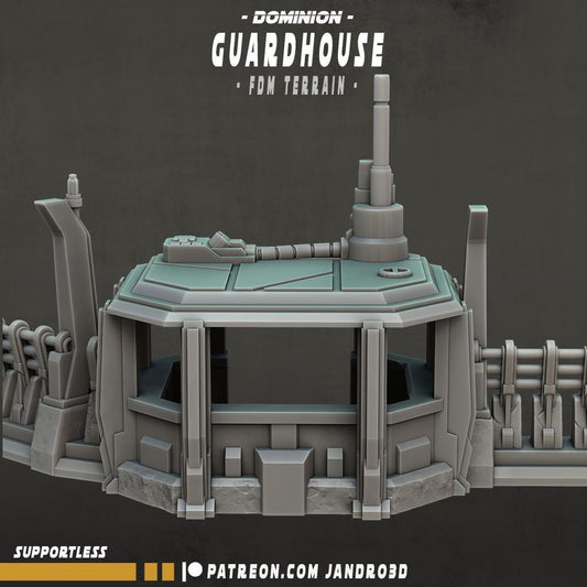 Guardhouse - Jandro - Suitable for Star Wars Legion Scale.