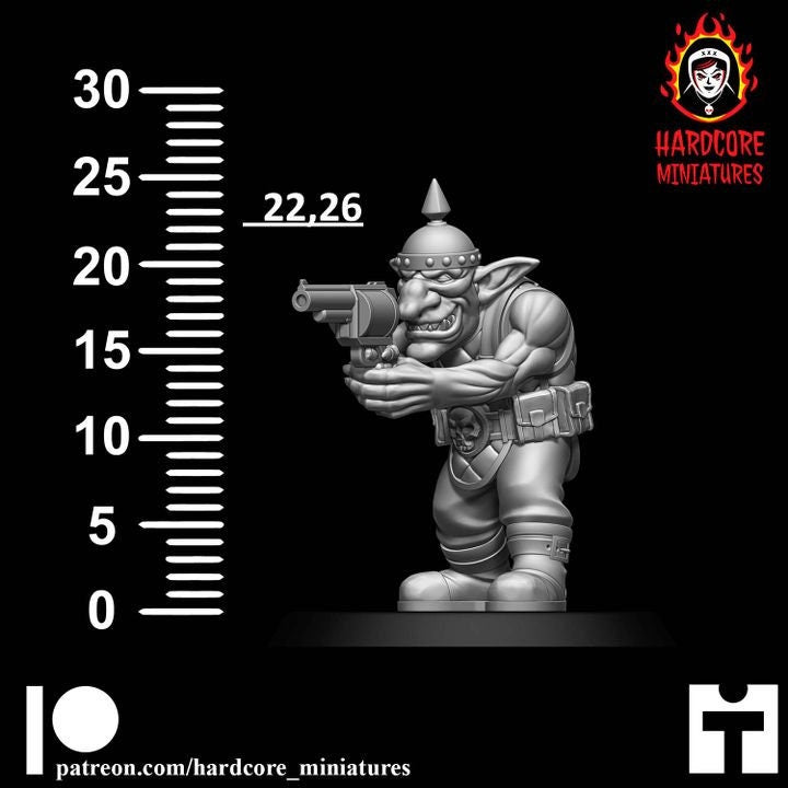 10 x Retro Gobbos - Goblins - Orcs Orks Orkaz Boyz Gretchin Runtherd