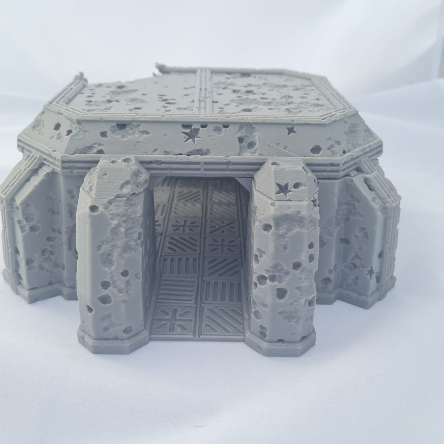 Large Bunker - Terrain - Tabletop Industrial Miniature Wargaming Terrain