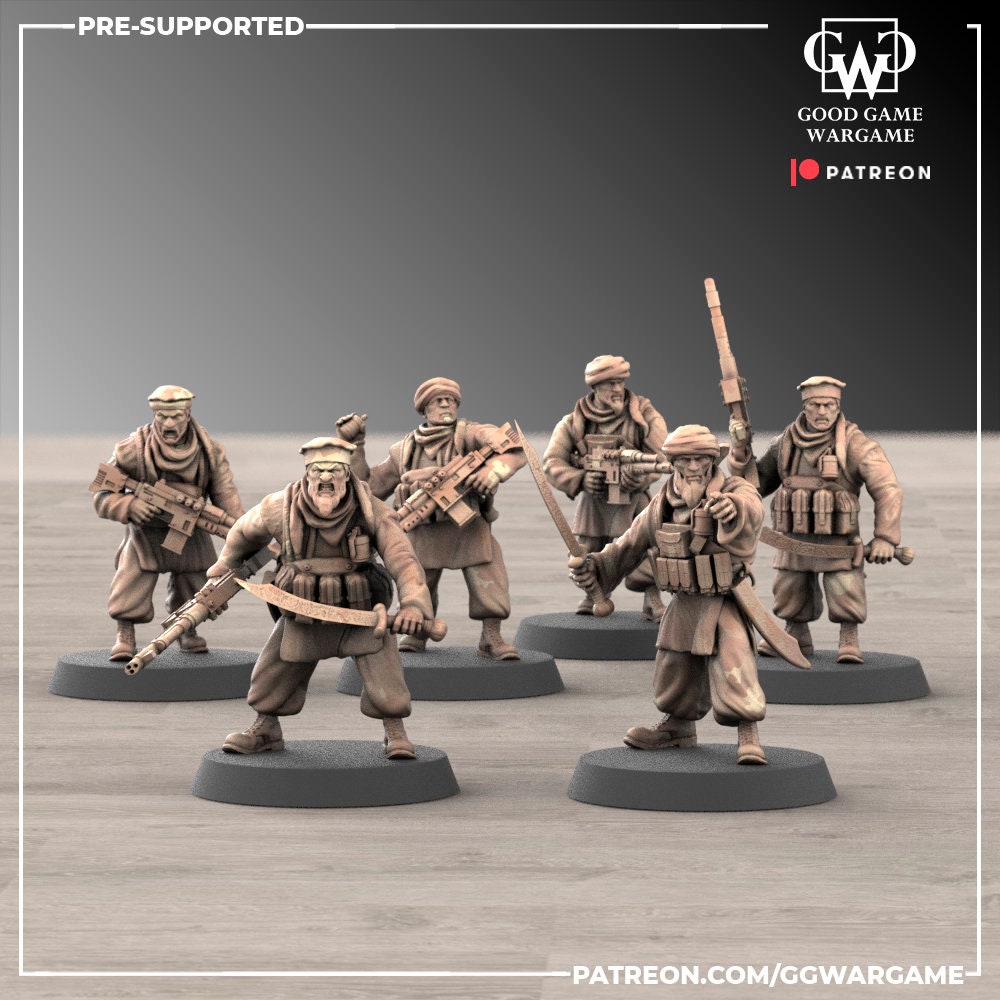 12 x Desert Warriors of the Imperial Division Guard