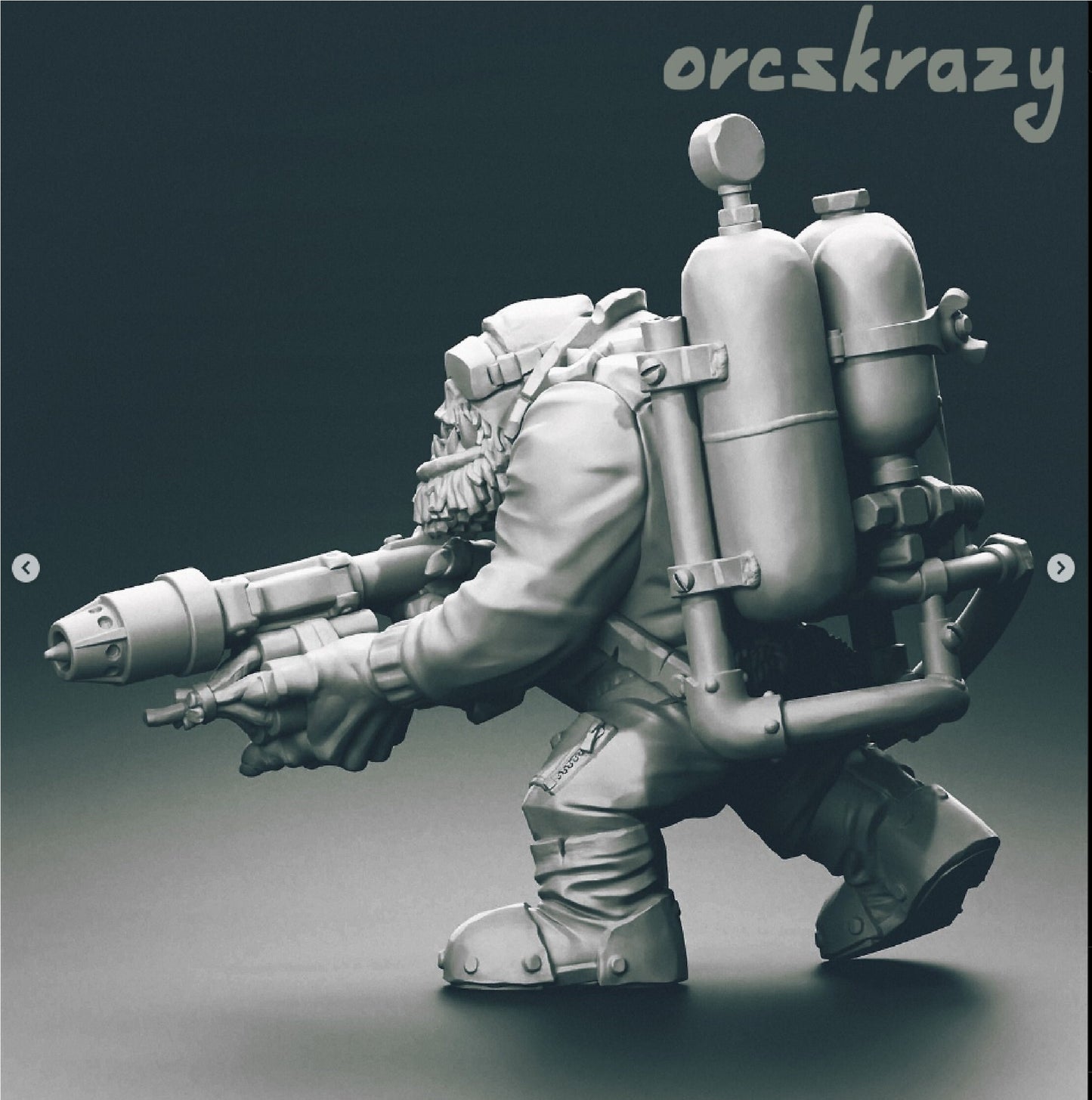 Kurt Rorksell Flame Boy - OrksCrazy - Orkaz Orcs Gobbo
