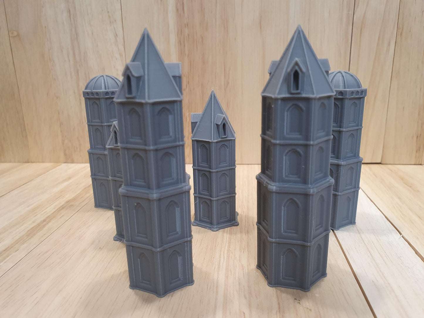 6 x Epic Spires Small Scatter Terrain - Epic Scale -