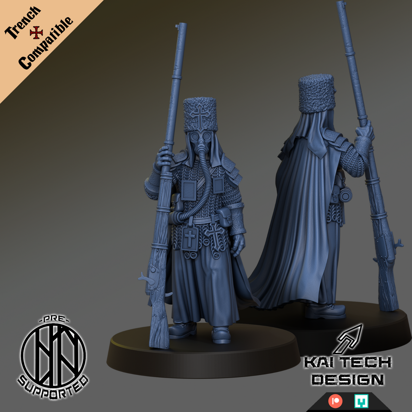 Castigator with Punt Gun - Trench Pilgrims