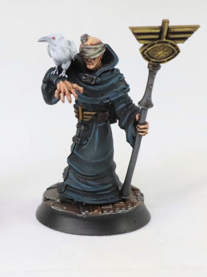 3 x Rundsgaard Command Squad - Psyker, General, Vox of the Imperial Regiment Mechanicus Guard Militarum Astra