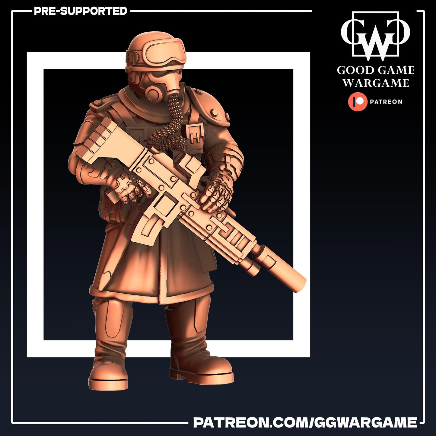 Steel Legion Squad - Imperial Division Guard Militarum