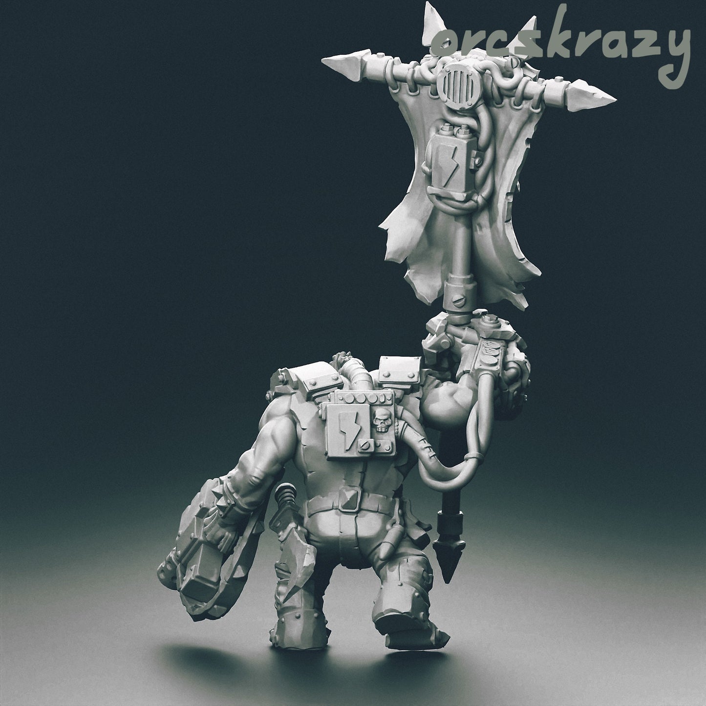Ork Banner Boy! - OrksCrazy - Orkaz Orcs Gobbo