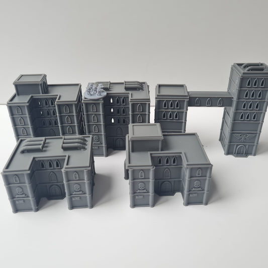 Epic Industrial Building Scatter Terrain - Epic Scale -