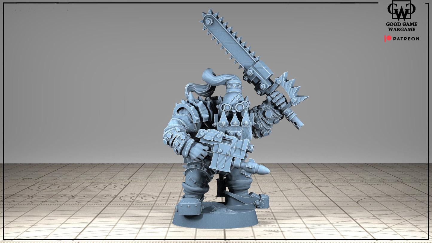 10 x Orkaz Ork Orc Boyz Big Tootha - Nobz Nob, Shoota Boys - Patrol of Combat, Team Kill, Snagg - Squad 3
