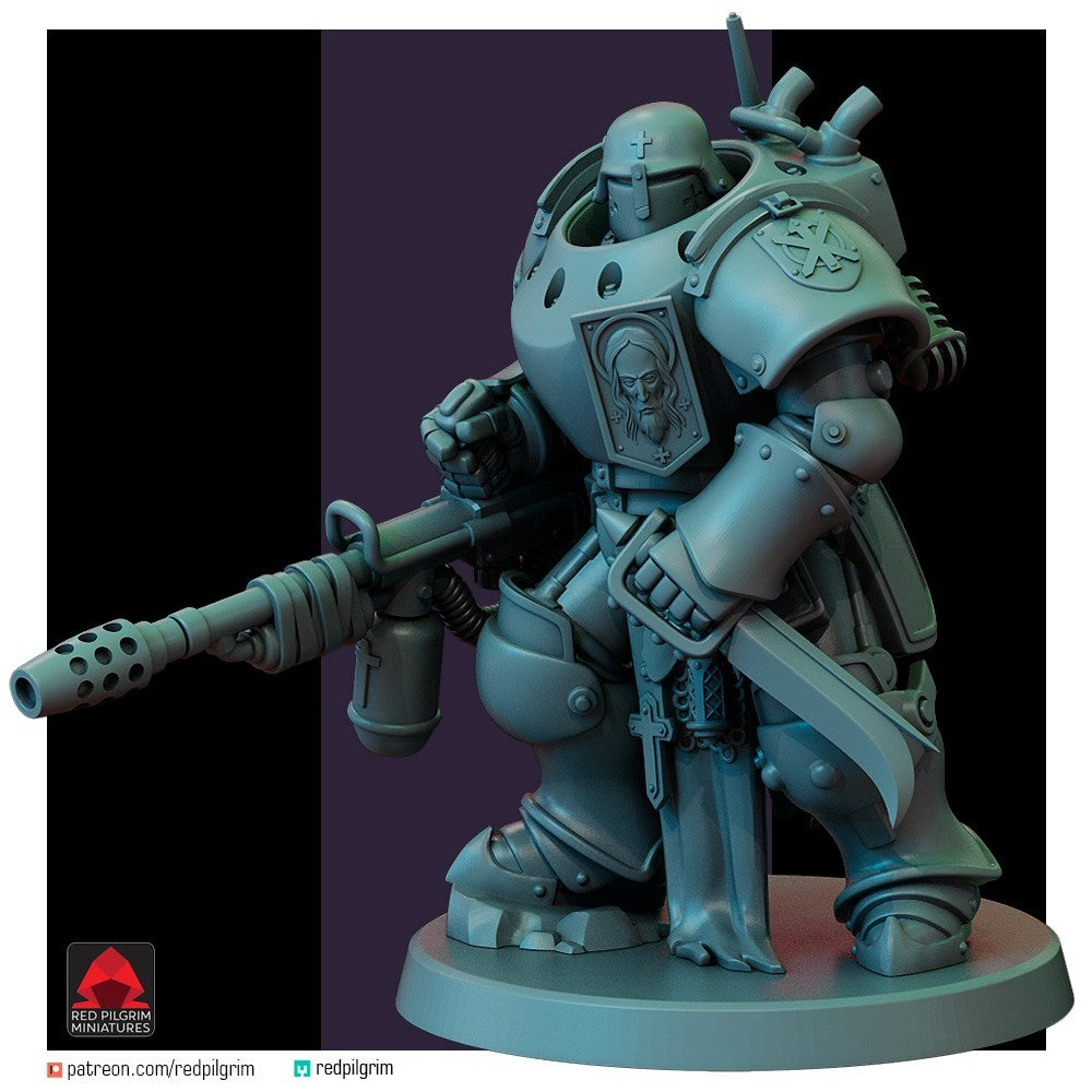 Mechanised Infantry with Flamethrower - Trench Crusade