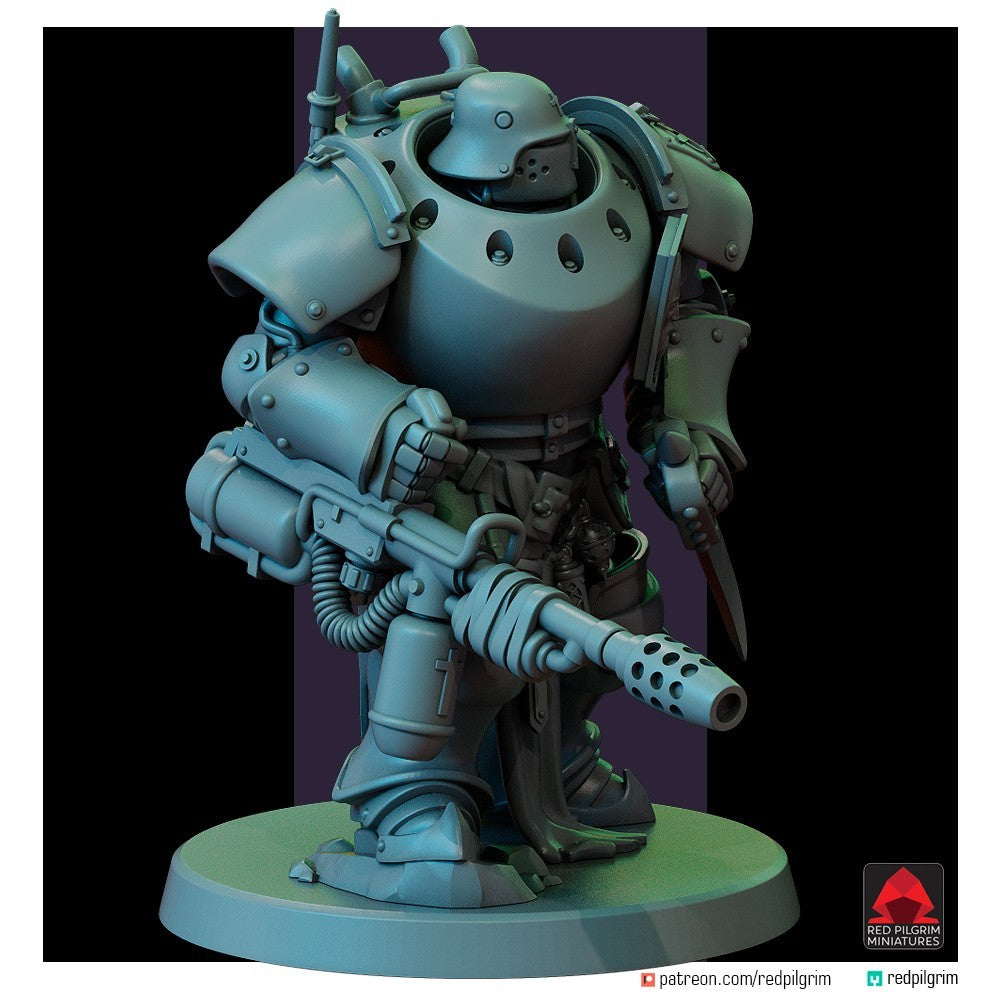 Mechanised Infantry with Flamethrower - Trench Crusade