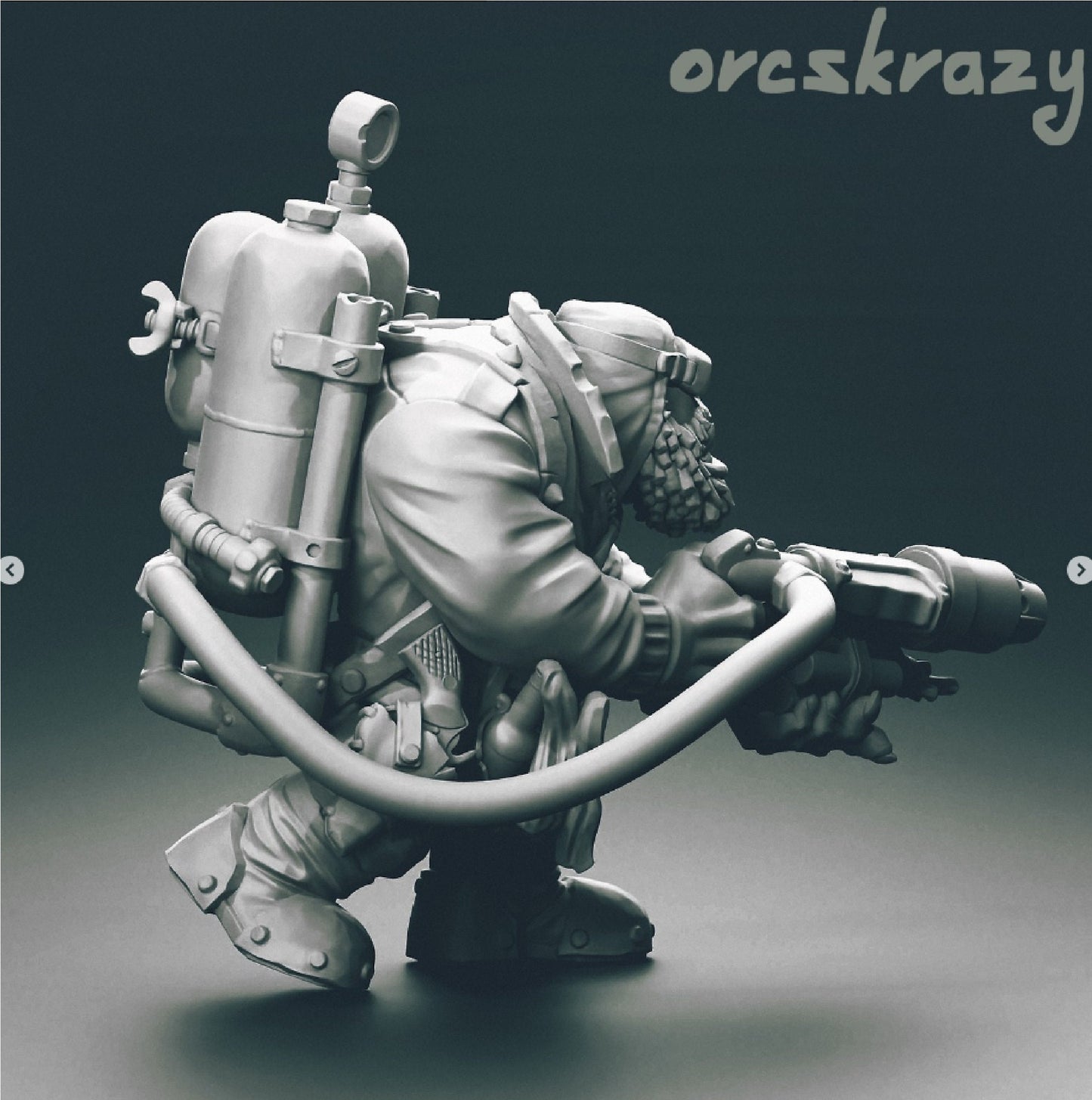 Kurt Rorksell Flame Boy - OrksCrazy - Orkaz Orcs Gobbo