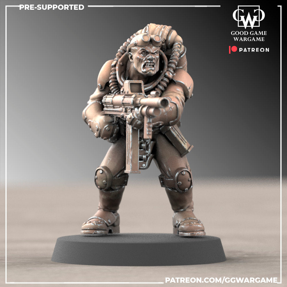 12 x Cult of the Stealers of Genes - Infantry - GSC