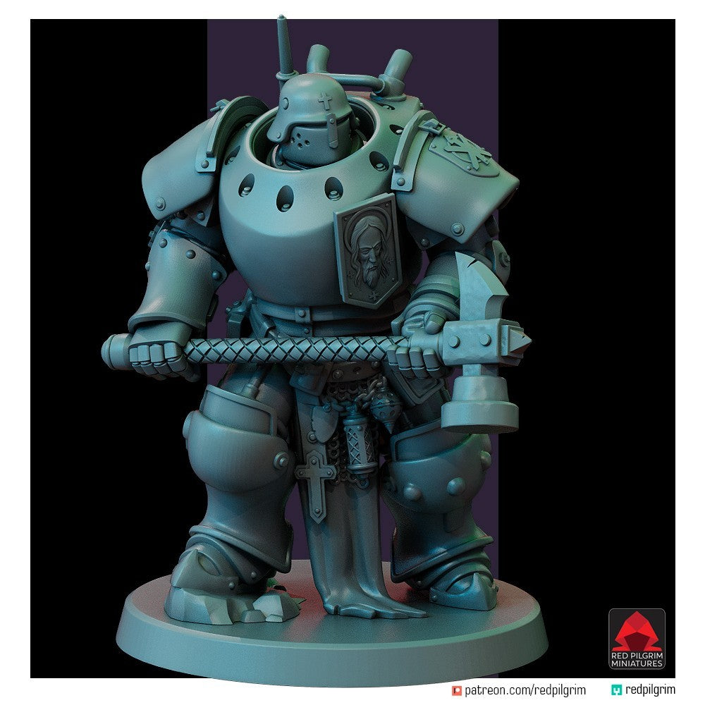 Mechanised Infantry with Warhammer - Trench Crusade - by Red Pilgrim