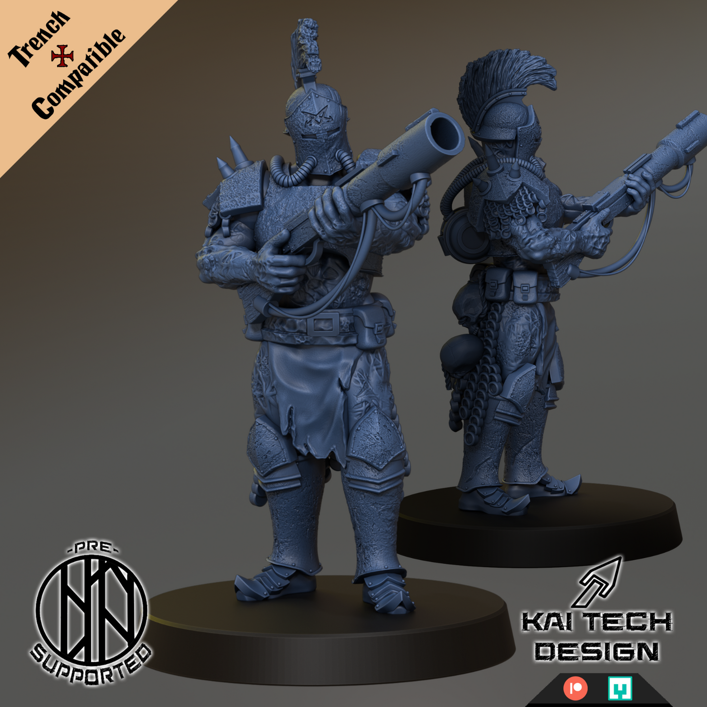 Heretic Anointed with Grenade Launcher
