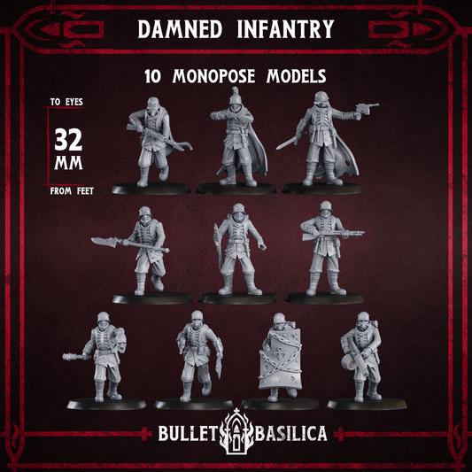 10 x Damned Infantry Squad