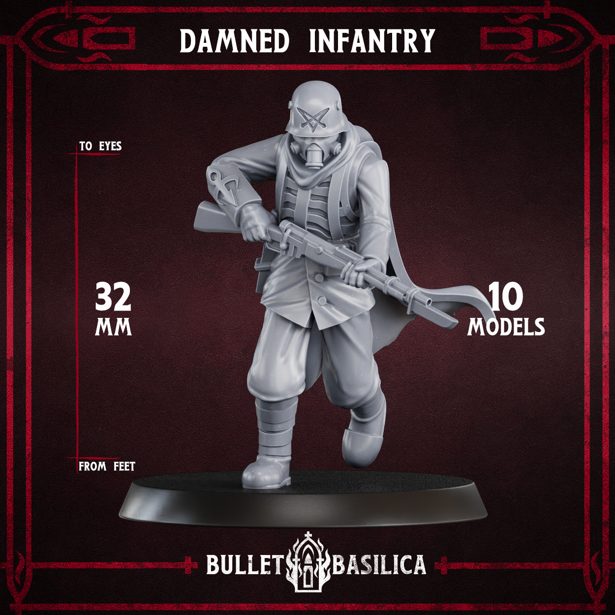 10 x Damned Infantry Squad