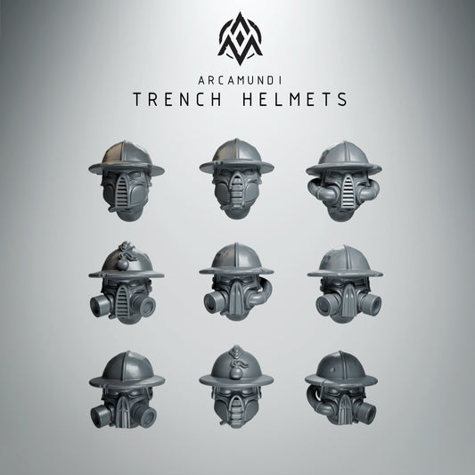 20 x Dieselpunk Trencher Helmets