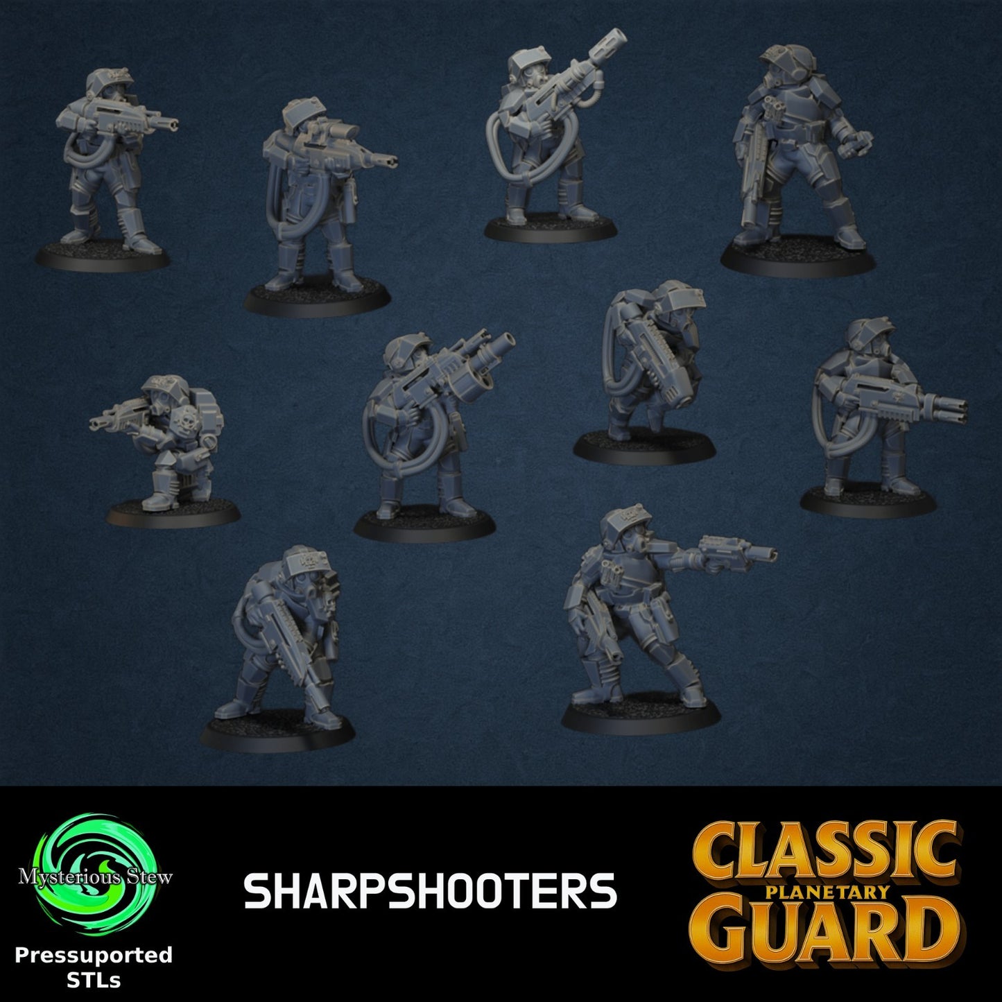 Classic Sharpshooters / Veterans x 10 - Classic Style by Mysterious Stew